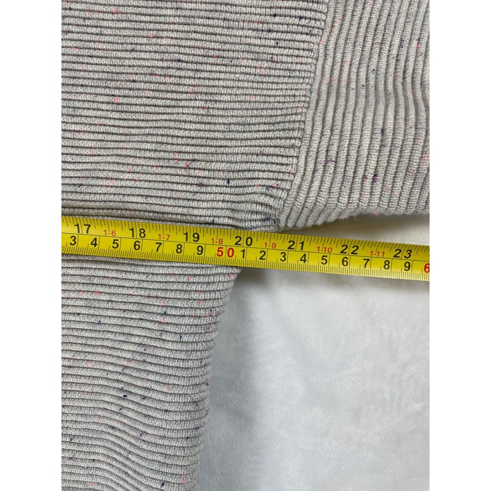 French Connection Cream Ribbed Knit Sweater - Picture 12 of 12